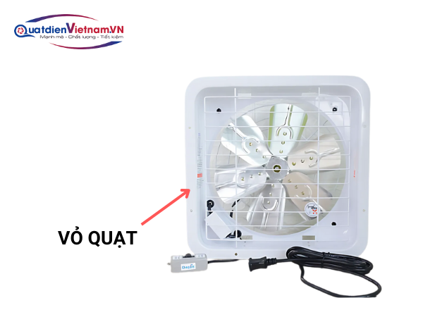 Vỏ Quạt Thông Gió Công Nghiệp Dasin KVF-1025