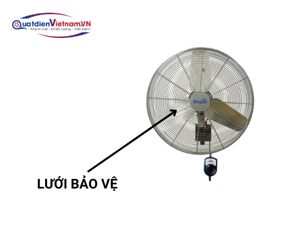Lưới bảo vệ quạt thông gió công nghiệp Dasin KVF-2460