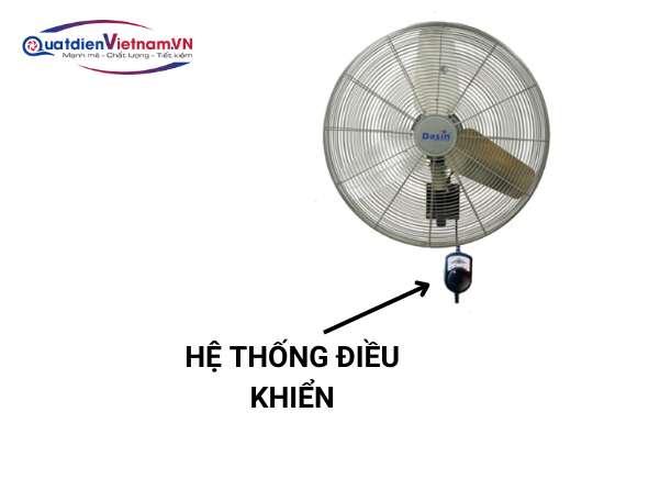 Hệ thống điều khiển quạt thông gió công nghiệp Dasin KVF-2460