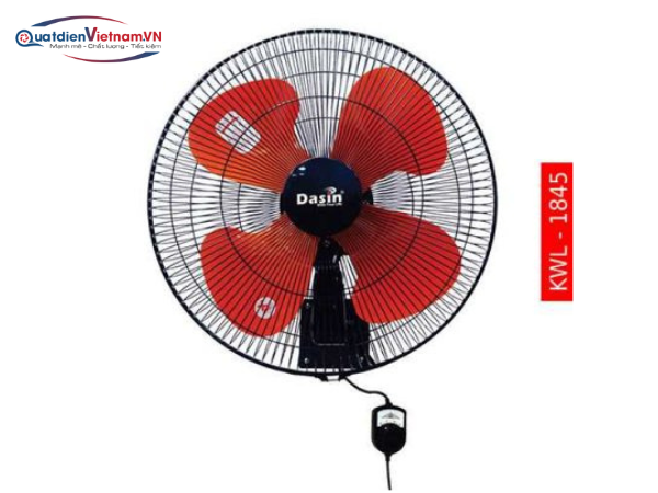 Quạt Treo Tường Công Nghiệp Dasin KWL - 1845
