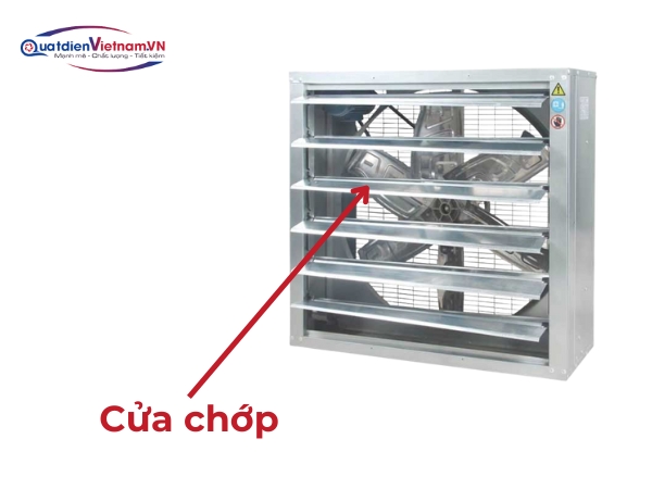 Cửa chớp: Tự động đóng mở, ngăn bụi, tối ưu thông gió