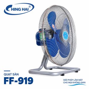 Quạt sàn công nghiệp Ching Hai FF919 108W cánh 45cm