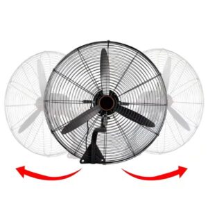 quat treo tường đảo gió