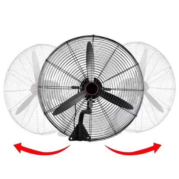 quat treo tường đảo gió