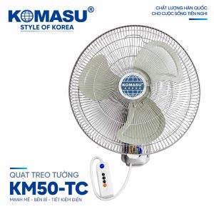 Quạt treo tường Komasu KM50CT 160W cánh 50cm