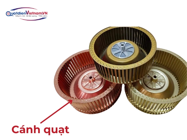 Cánh quạt SS400/Inox 304, thiết kế khí động học