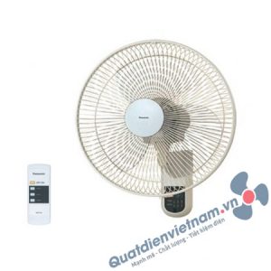 quat treo tuong panasonic mau trang nga