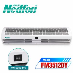 Quạt cắt gió Nedfon FM3512DY 1,2m cửa cao 3,5m