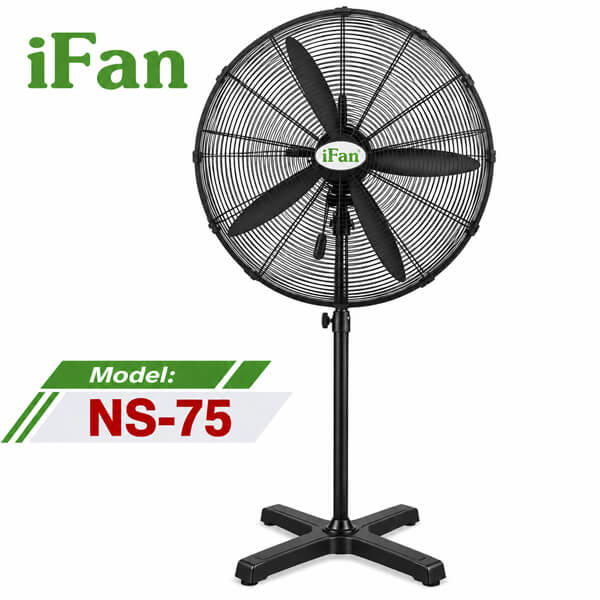 Quạt đứng công nghiệp iFan NS-75 180W cánh 750mm