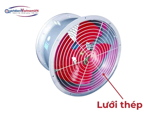 Lưới bảo vệ chính xác, bảo vệ cánh quạt và đảm bảo an toàn vận hành
