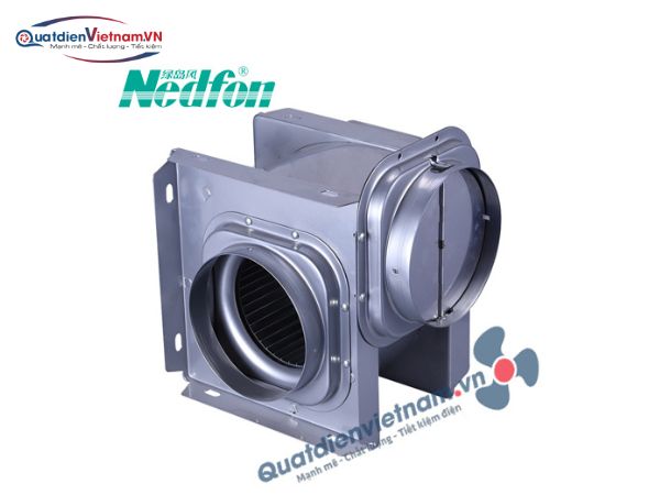 Quạt Âm Trần Nối Ống Vuông Góc Nedfon DPT15-33