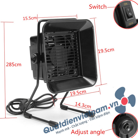 Quạt hút khói Hàn để bàn giá rẻ