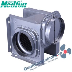 Quạt Âm Trần Nối Ống Vuông Góc Nedfon DPT15-33