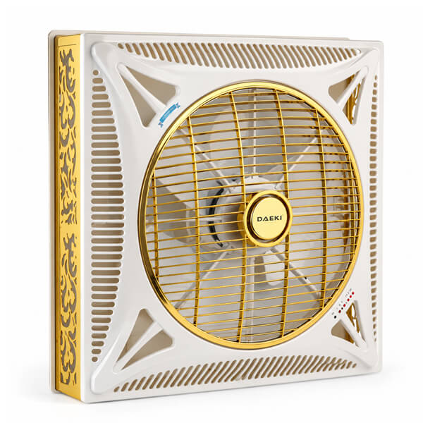 Quạt ốp trần Daeki DK-301VT 93W có đèn LED 600x600mm