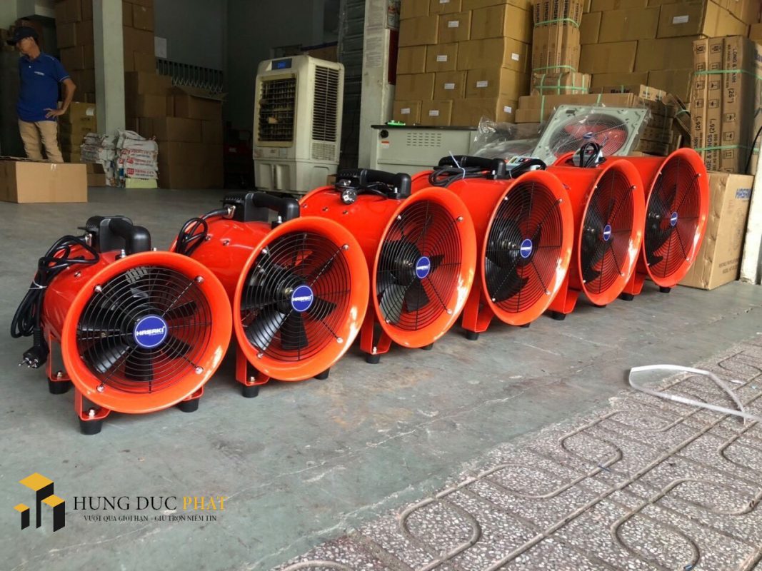 Quạt hút công nghiệp siêu bền trong công nghiệp nha cung cap quat hut gio cong nghiep HST