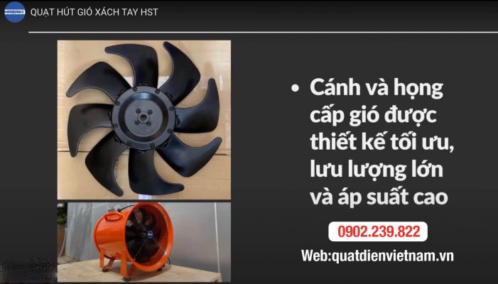 quạt hút xách tay hasaki hst-35 quạt hút xách tay hst hasaiki