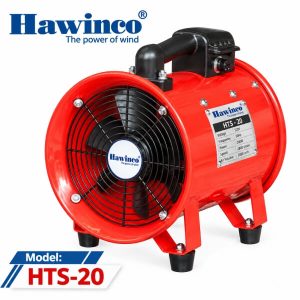 Quạt hút xách tay nối ống Hawinco HST-20 180W phi 200mm