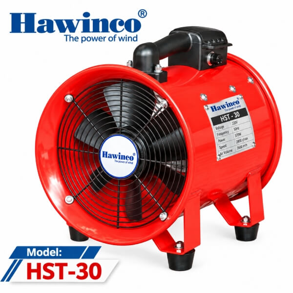 Quạt Hút Xách Tay Hawinco HST-30 500W