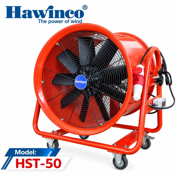 Quạt Hút Xách Tay Hawinco HST-50 1500W