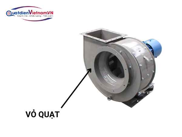 Vỏ quạt Quạt Ly Tâm Cao Áp 7,5KW