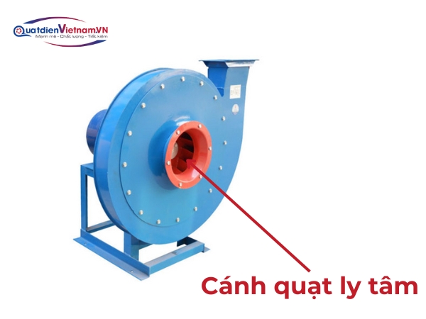 Cánh quạt SS400, hợp kim nhôm hoặc inox, tạo lưu lượng gió mạnh