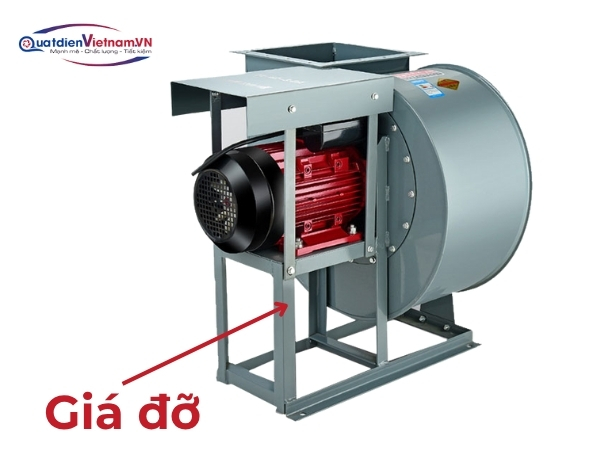 Khung thép chắc chắn, lắp đặt dễ dàng với hệ thống bulông tiêu chuẩn