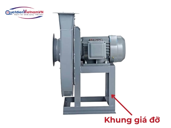 Khung thép nguyên khối, giảm rung động và cố định hệ thống