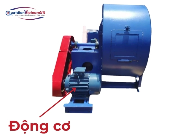 Motor 3 pha 0,5KW, điện áp 380V, truyền động trực tiếp