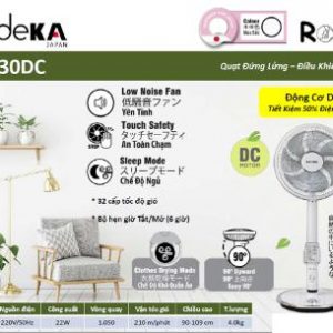 quạt điện KDK Nhật Bản KLV–30DC
