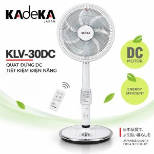 Quạt Kadeka KLV-30AC 7 cánh 30cm, có remote