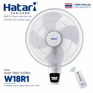 Quạt treo tường Hatari W18R1 64W có điều khiển