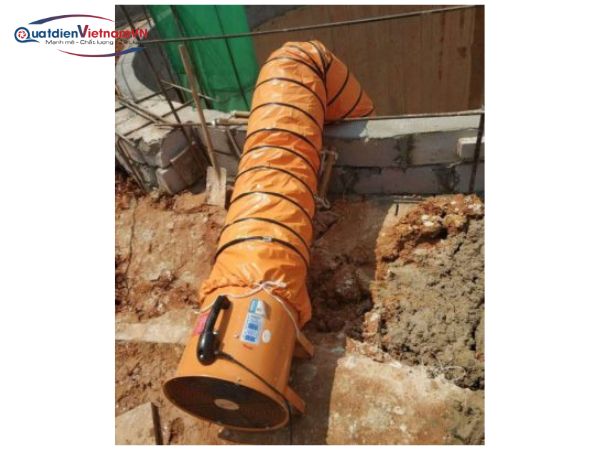 Ống Gió Mềm Quạt Hút Simili Phi 200