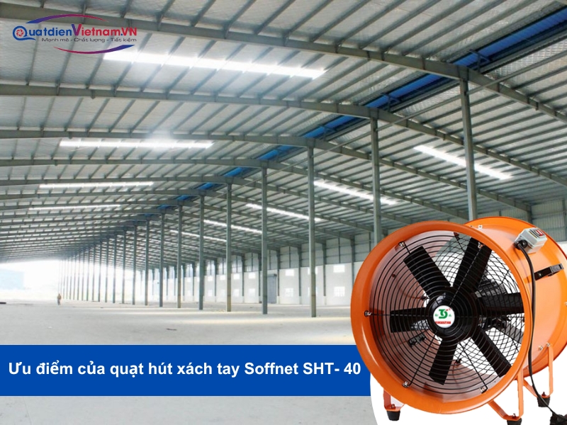 Quạt Hút Xách Tay Soffnet SHT-40 – Ứng Dụng