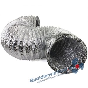 Ống gió mềm không cách nhiệt dạng đàn hồi được sử dụng để thông gió mua ong gio mem khong bao on phi 200 gia re