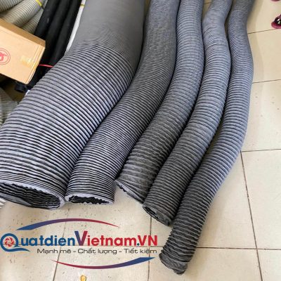 ống gió vải mềm fiber giá rẻ