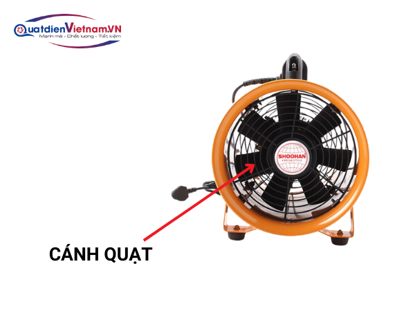 Cánh Quạt thông gió xách tay Shoohan SHT-40
