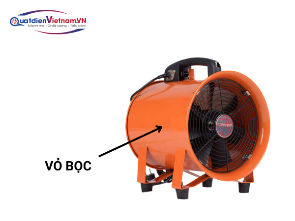 Vỏ bọc Quạt thông gió xách tay Shoohan SHT-40