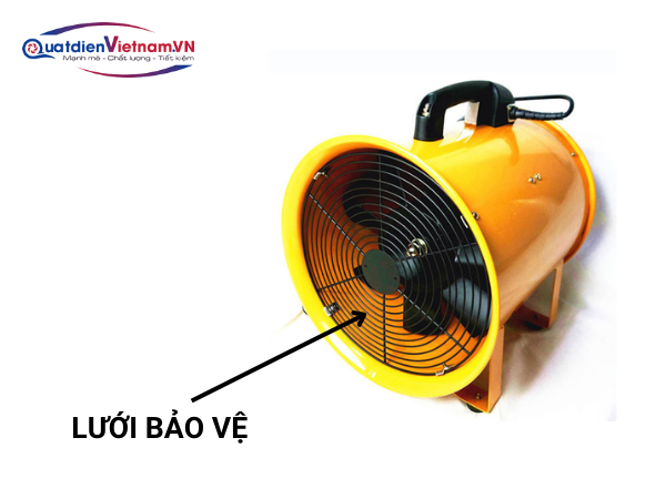 Lưới bảo vệ Quạt thông gió xách tay Shoohan SHT-40