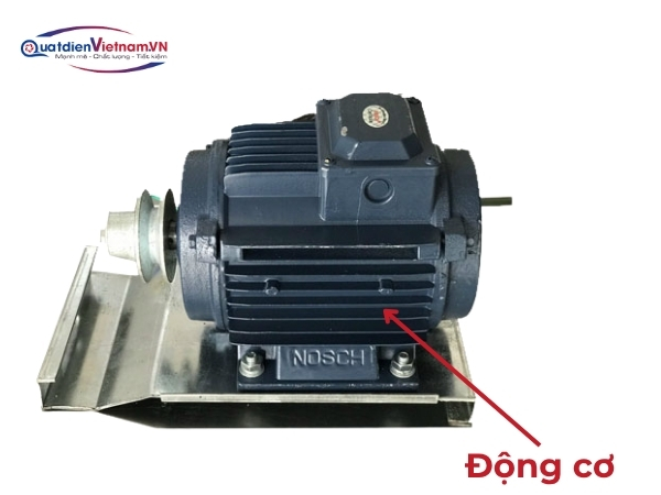 Động cơ ly tâm, dây đồng 100%, chuẩn bảo vệ IP44