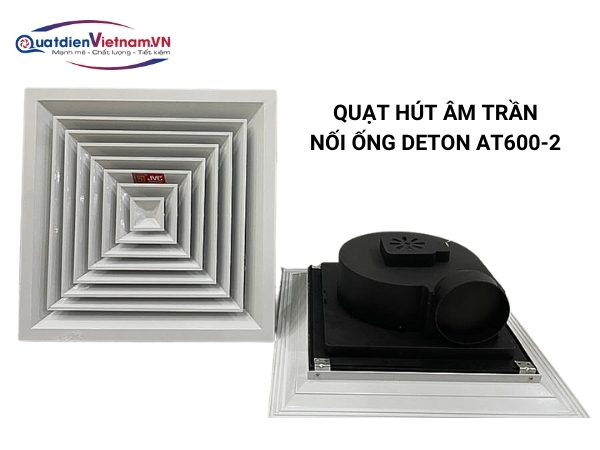 Quat âm trần nối ống gió 600x600