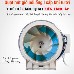 Quạt hút nối ống siêu âm SLB-200