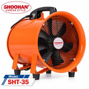 Quạt thông gió xách tay Shoohan SHT-35 750W phi 350mm