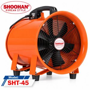 Quạt thông gió xách tay Shoohan SHT-45 1500W phi 450mm