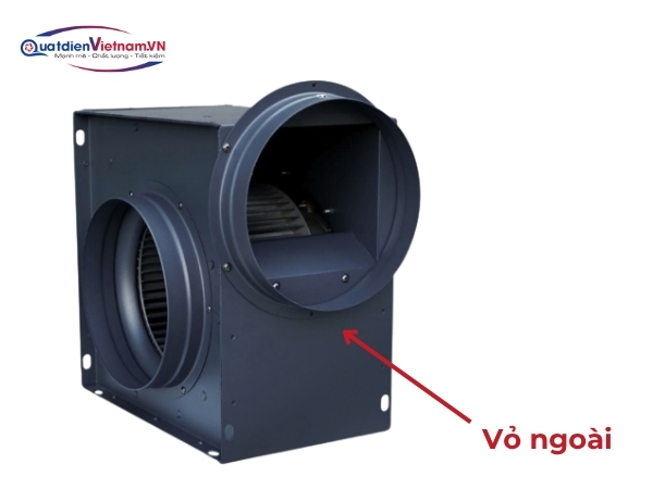 Vỏ ngoài thép sơn tĩnh điện hoặc nhựa ABS chịu lực
