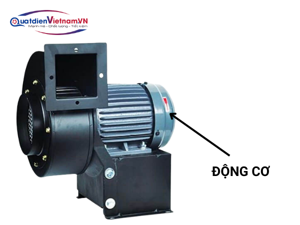 Động cơ có công suất 350W, hoạt động liên tục, dễ tháo lắp và bảo trì