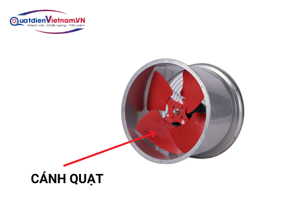 Cánh và Guồng Quạt hướng trục tăng áp Deton QTA-700