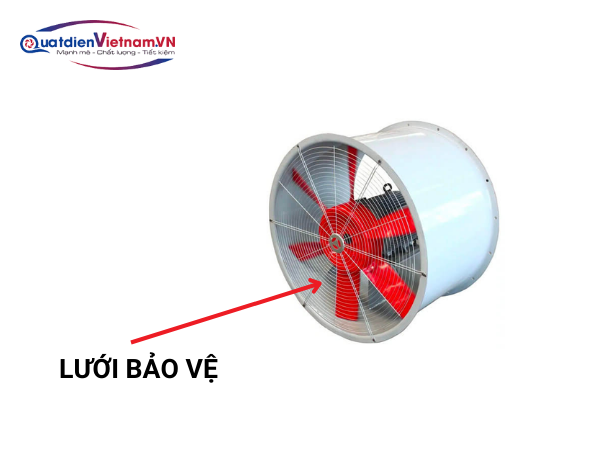 Lưới bảo vệ Quạt Hướng Trục Thông Gió Deton DFT25