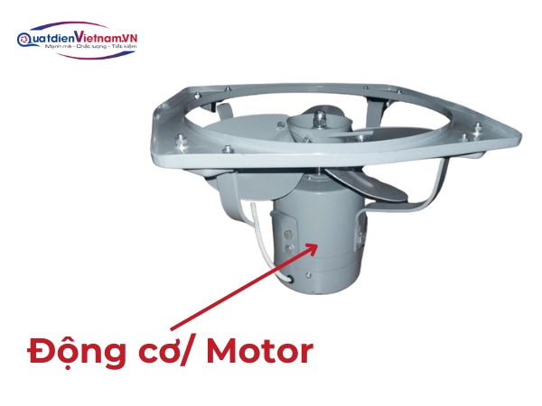 Động cơ 100% dây đồng, bền và hoạt động ổn định