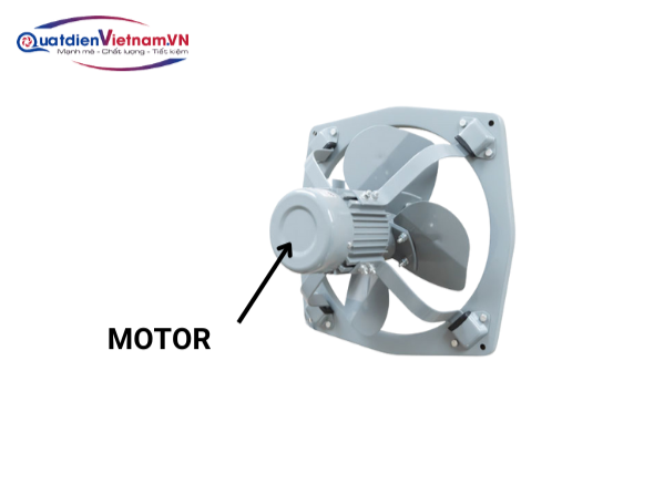 Motor Quạt Thông Gió Vuông Deton Fqd50-4