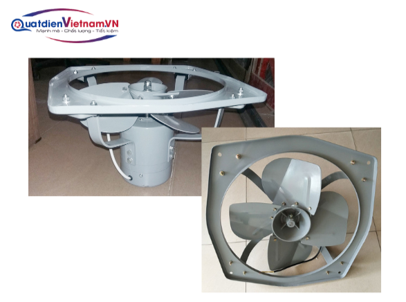 Quạt Thông Gió Vuông Deton Fqd50-4